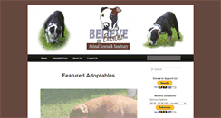 Desktop Screenshot of believeinbuster.org